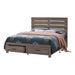Brantford Eastern King & Queen Panel Bed Barrel Oak - Imperial Furniture (Las Vegas, NV) - Multi Location