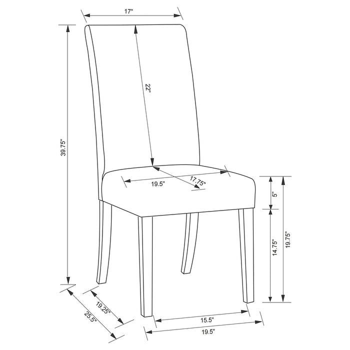 Herran Side Chairs - Imperial Furniture (Las Vegas, NV) - Multi Location