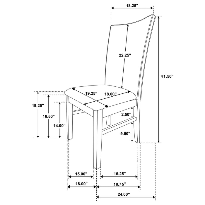 Sherwood Side Chairs - Imperial Furniture (Las Vegas, NV) - Multi Location
