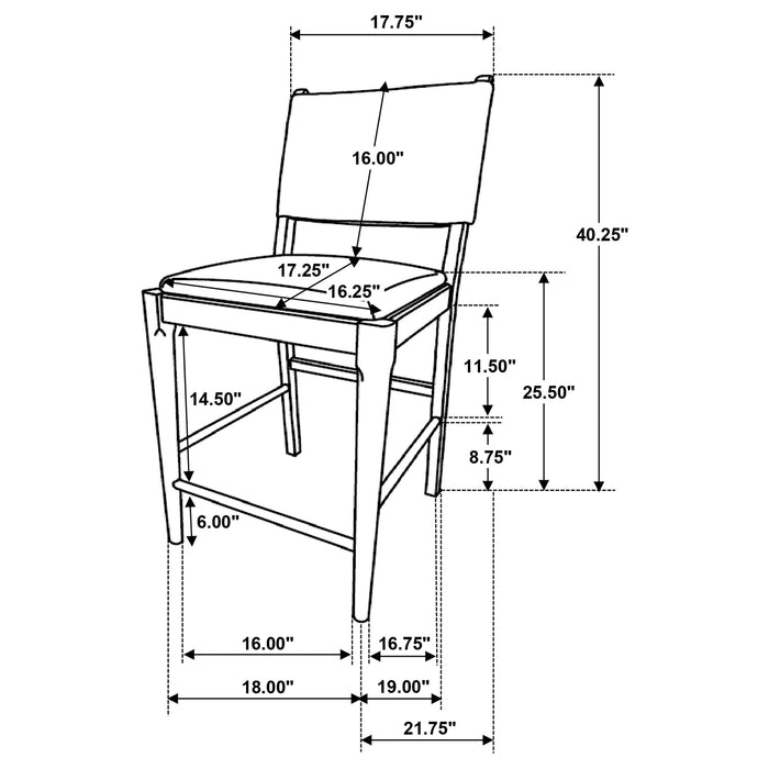 Ottowa Counter Stools - Imperial Furniture (Las Vegas, NV) - Multi Location