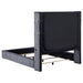 Tisdall California King, E.King & Queen Bed Grey, Black & Queen - Imperial Furniture (Las Vegas, NV) - Multi Location