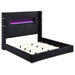 Tisdall California King, E.King & Queen Bed Grey, Black & Queen - Imperial Furniture (Las Vegas, NV) - Multi Location
