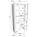 Adina Display Cabinets - Imperial Furniture (Las Vegas, NV) - Multi Location
