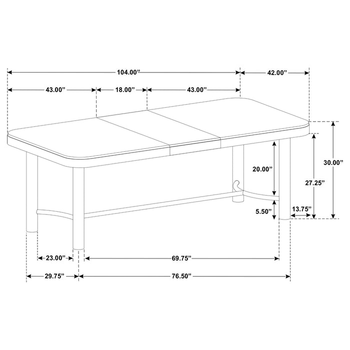 Arini Dining Tables - Imperial Furniture (Las Vegas, NV) - Multi Location