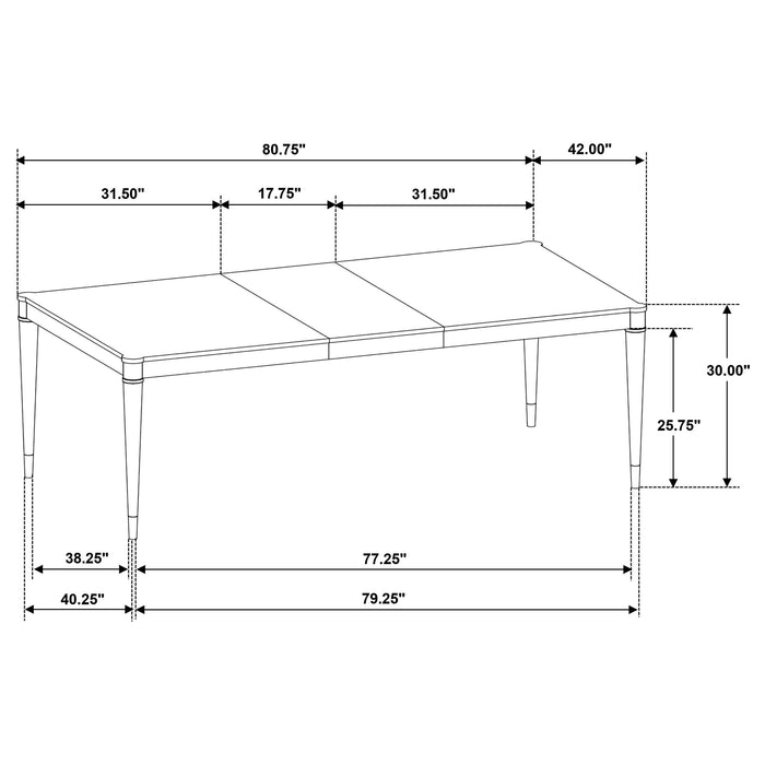 Reseda Dining Tables - Imperial Furniture (Las Vegas, NV) - Multi Location