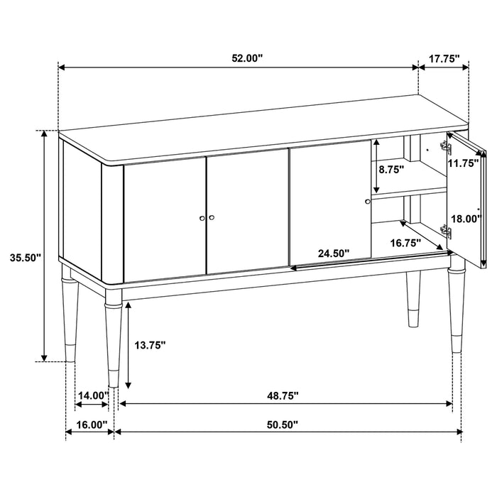 Reseda Sideboards - Imperial Furniture (Las Vegas, NV) - Multi Location
