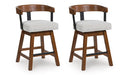 Ralene Counter Height Barstool (Set of 2) - Imperial Furniture (Las Vegas, NV) - Multi Location