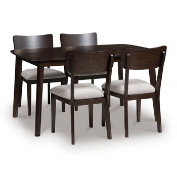 Mallenette Dining Table and 4 Chairs (Set of 5) - Imperial Furniture (Las Vegas, NV) - Multi Location