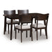 Mallenette Dining Table and 4 Chairs (Set of 5) - Imperial Furniture (Las Vegas, NV) - Multi Location