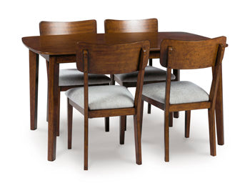 Tameride Dining Table and 4 Chairs (Set of 5) - Imperial Furniture (Las Vegas, NV) - Multi Location