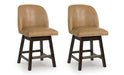 Neymorton Counter Height Barstool (Set of 2) - Imperial Furniture (Las Vegas, NV) - Multi Location
