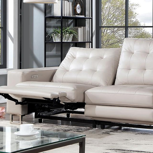 ABBERTON Power Loveseat, Beige - Imperial Furniture (Las Vegas, NV) - Multi Location