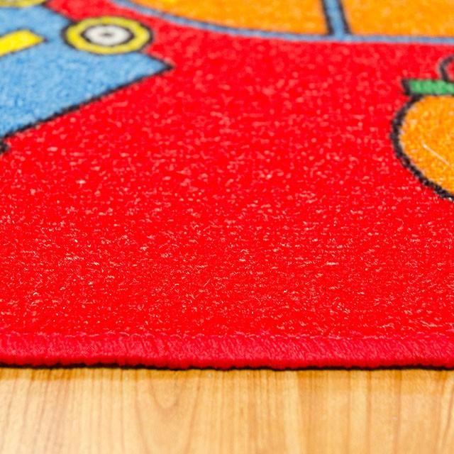 ABBEY Red & Multi 5' X 8' Area Rug - Imperial Furniture (Las Vegas, NV) - Multi Location