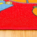ABBEY Red & Multi 5' X 8' Area Rug - Imperial Furniture (Las Vegas, NV) - Multi Location