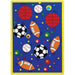 Abbey Sports 4' 9" X 6' 9" Area Rug - Imperial Furniture (Las Vegas, NV) - Multi Location