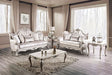 Acapulco White & Espresso Sofa - Imperial Furniture (Las Vegas, NV) - Multi Location