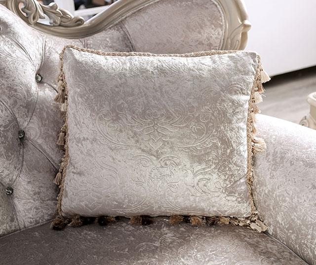 Acapulco White & Espresso Sofa - Imperial Furniture (Las Vegas, NV) - Multi Location