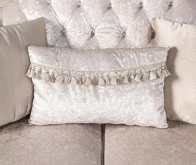 Acapulco White & Espresso Loveseat - Imperial Furniture (Las Vegas, NV) - Multi Location