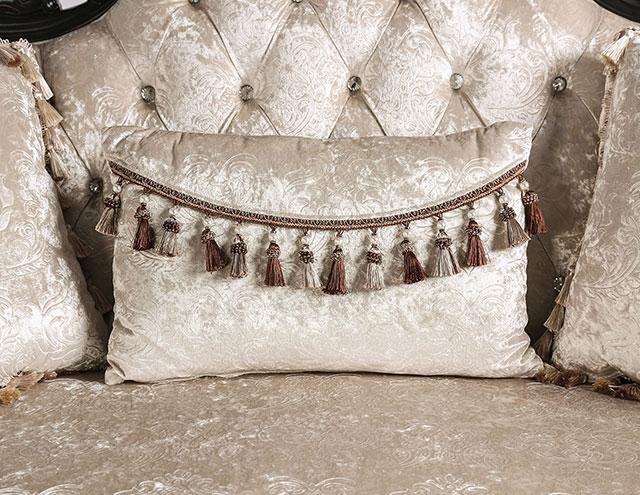 Acapulco White & Espresso Sofa - Imperial Furniture (Las Vegas, NV) - Multi Location