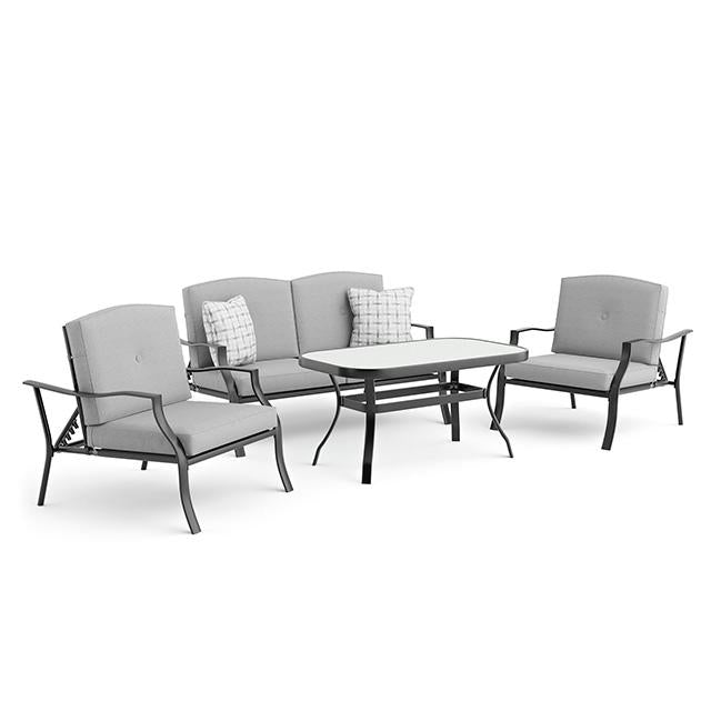 Adele 5 Pc. Conversation Set w/ Adjustable Chairs - Imperial Furniture (Las Vegas, NV) - Multi Location