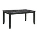 Adia 7 Pc Dinning Table Set Grey & Brown - Imperial Furniture (Las Vegas, NV) - Multi Location