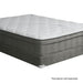 AFTON White/Gray 12" Euro Box Pocket Coil, Cal.King, E king, Full, & Queen - Imperial Furniture (Las Vegas, NV) - Multi Location