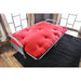 Aksel Black/Red Futon Mattress, Black, Red & Gray - Imperial Furniture (Las Vegas, NV) - Multi Location