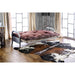 Aksel Black/Red Futon Mattress, Black, Red & Gray - Imperial Furniture (Las Vegas, NV) - Multi Location