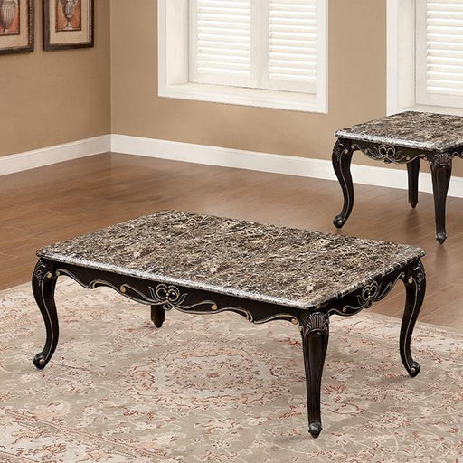 Albacete Coffee Table Walnut & Campage - Imperial Furniture (Las Vegas, NV) - Multi Location