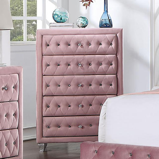 ZOHAR Chest, Pink - Imperial Furniture (Las Vegas, NV) - Multi Location