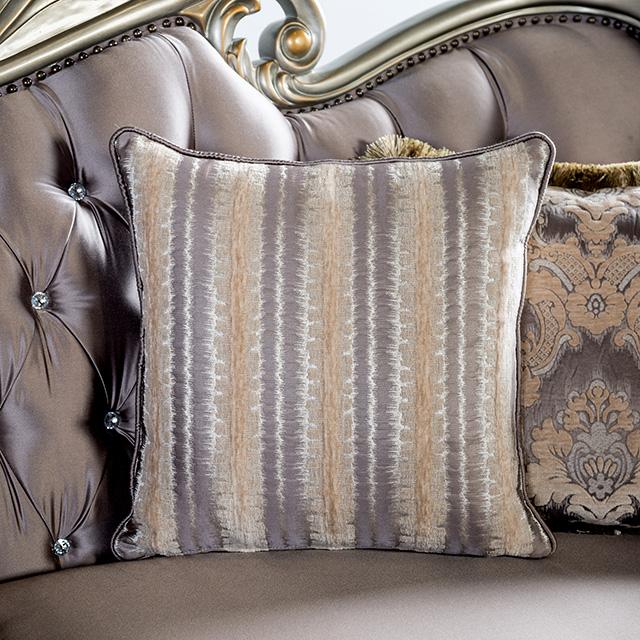 Albacete Sofa Campage & Walnut - Imperial Furniture (Las Vegas, NV) - Multi Location