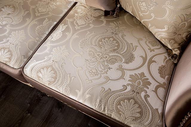 Albacete Loveseat Campage & Walnut - Imperial Furniture (Las Vegas, NV) - Multi Location