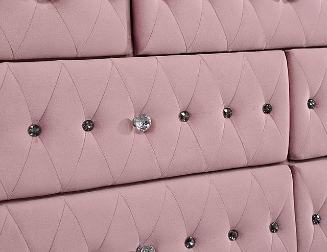 ZOHAR Dresser, Pink - Imperial Furniture (Las Vegas, NV) - Multi Location