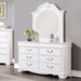 ALECIA Dresser, White - Imperial Furniture (Las Vegas, NV) - Multi Location