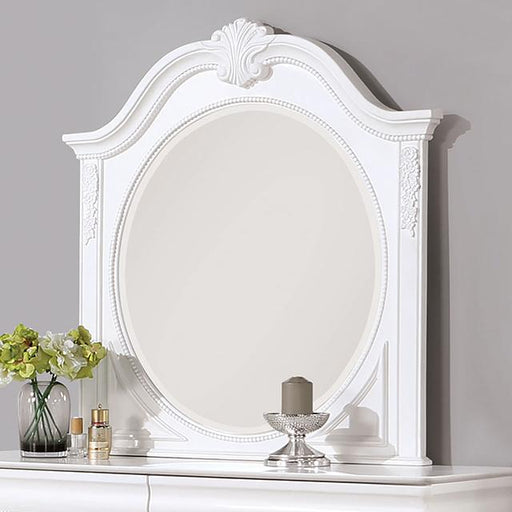 ALECIA Mirror, White - Imperial Furniture (Las Vegas, NV) - Multi Location