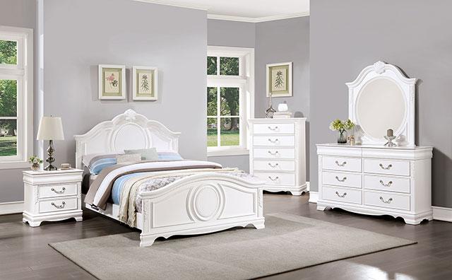 ALECIA Mirror, White - Imperial Furniture (Las Vegas, NV) - Multi Location