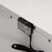 ALECIA Night Stand w/ USB, White - Imperial Furniture (Las Vegas, NV) - Multi Location
