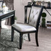 Alena Black/Silver Side Chair (2/CTN) - Imperial Furniture (Las Vegas, NV) - Multi Location
