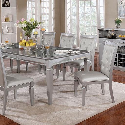 Alena Silver Dining Table - Imperial Furniture (Las Vegas, NV) - Multi Location