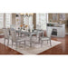 Alena Silver Dining Table - Imperial Furniture (Las Vegas, NV) - Multi Location