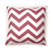 Zoe Red Chevron 18" X 18" Pillow, Red Chevron (2/CTN) - Imperial Furniture (Las Vegas, NV) - Multi Location