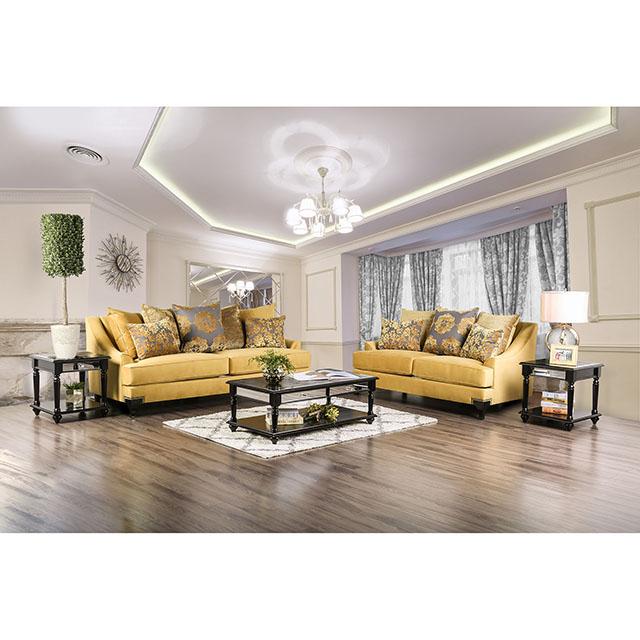 Wolver Gold/Gray Chair, Gold - Imperial Furniture (Las Vegas, NV) - Multi Location