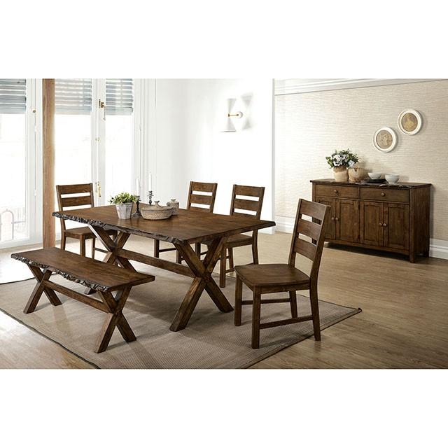 Woodworth Walnut Padded Side Chair (2/CTN) - Imperial Furniture (Las Vegas, NV) - Multi Location