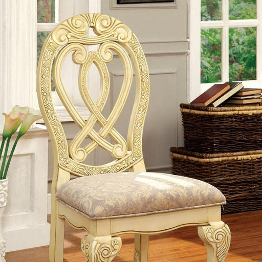 WYNDMERE Vintage White Side Chair (2/CTN) - Imperial Furniture (Las Vegas, NV) - Multi Location
