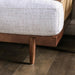 ALESUND Loveseat, Beige/Light Oak, Natural & Brown - Imperial Furniture (Las Vegas, NV) - Multi Location