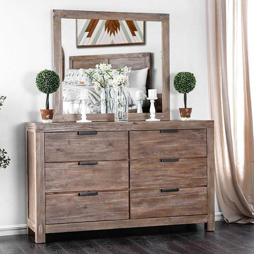 Wynton Weathered Light Oak Dresser - Imperial Furniture (Las Vegas, NV) - Multi Location