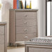 ALLIE Chest Beige & Brown - Imperial Furniture (Las Vegas, NV) - Multi Location