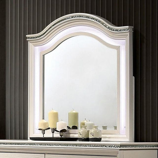 ALLIE Mirror Beige & Rose Gold - Imperial Furniture (Las Vegas, NV) - Multi Location
