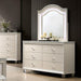 ALLIE Dresser Beige & Rose Gold - Imperial Furniture (Las Vegas, NV) - Multi Location