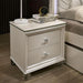 ALLIE Night Stand Beige & Rose Gold - Imperial Furniture (Las Vegas, NV) - Multi Location